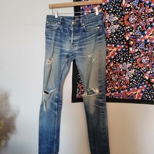 A.P.C. distressed boyfriend